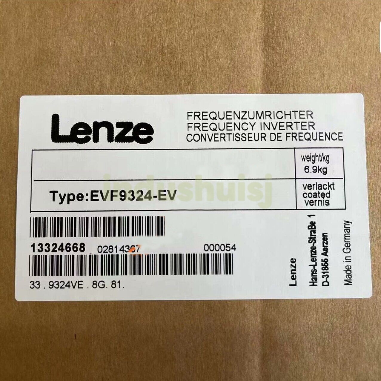 EVF9324-EV NEW LENZE EVF9324EV SERVO INVERTER