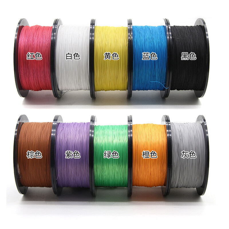 Single Conductor Cable Wire 38AWG-24AWG Extra Fine Silver Plated Copper Wires