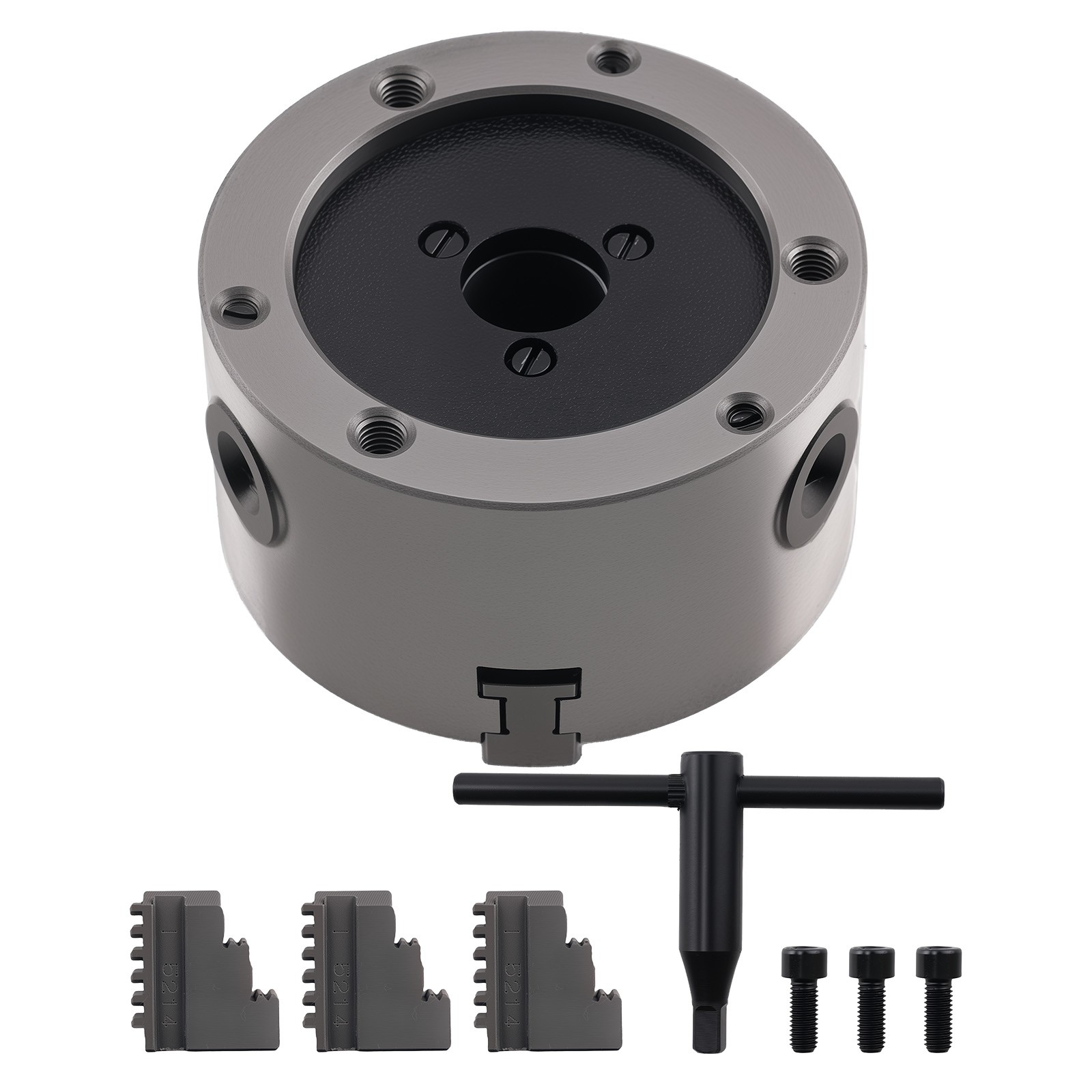 4″ Self Centering Lathe Chuck K11-100 3 Jaw 100mm 0.05mm CNC Grinding
