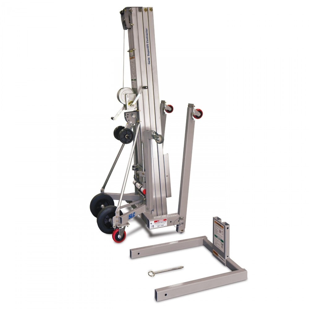 GENIE SLC-18 SUPERLIFT CONTRACTOR LIFT WITH LOAD PLATFORM – 18′ 6″ LIFT HEIGHT