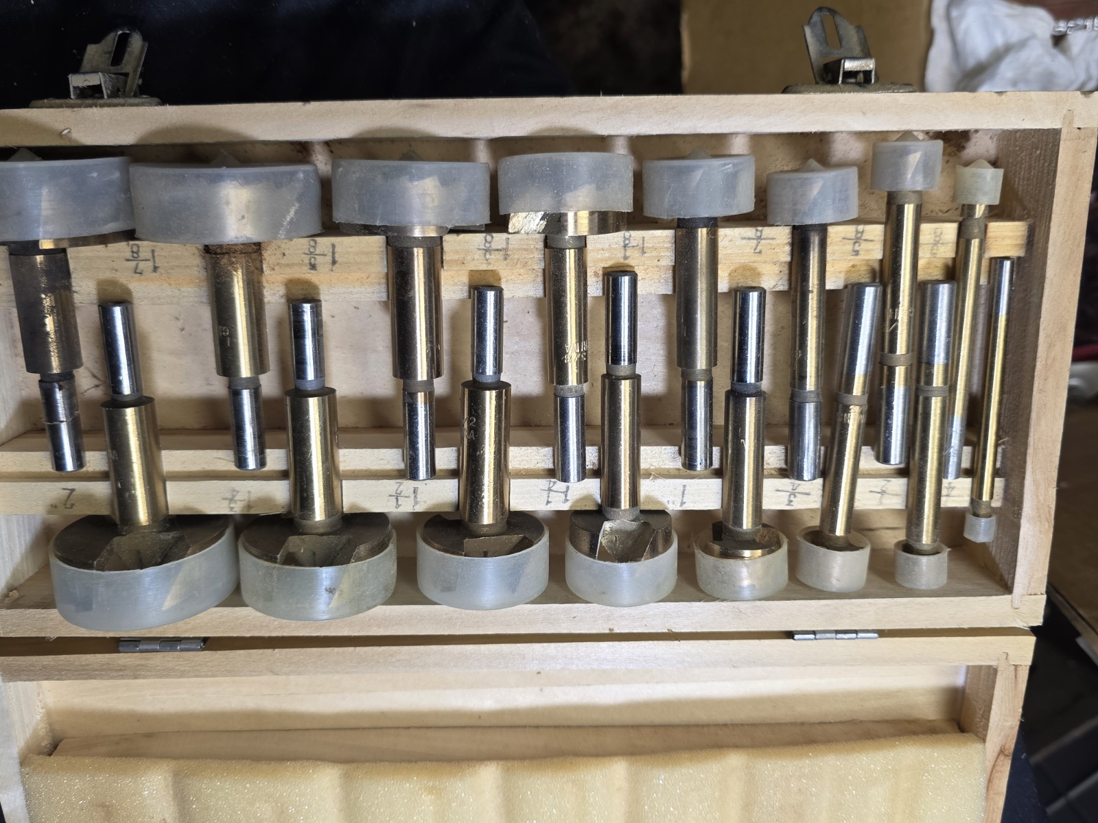 Forstner Drill Bit Set 16-Piece, MPN S 32404, Made in China