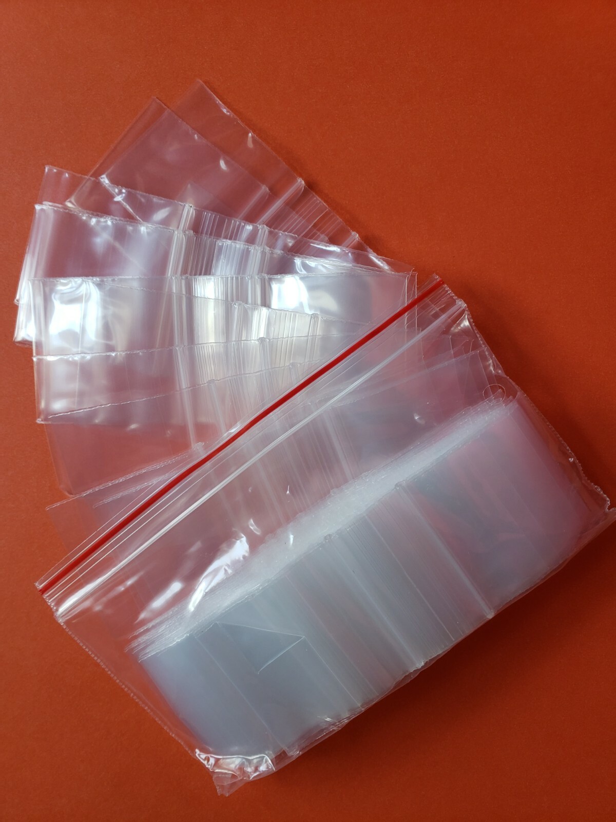Clear 1 1/2″ Mini Reclosable Seal Lock Top Plastic Zip Bag 2Mil Jewelry 1.5″