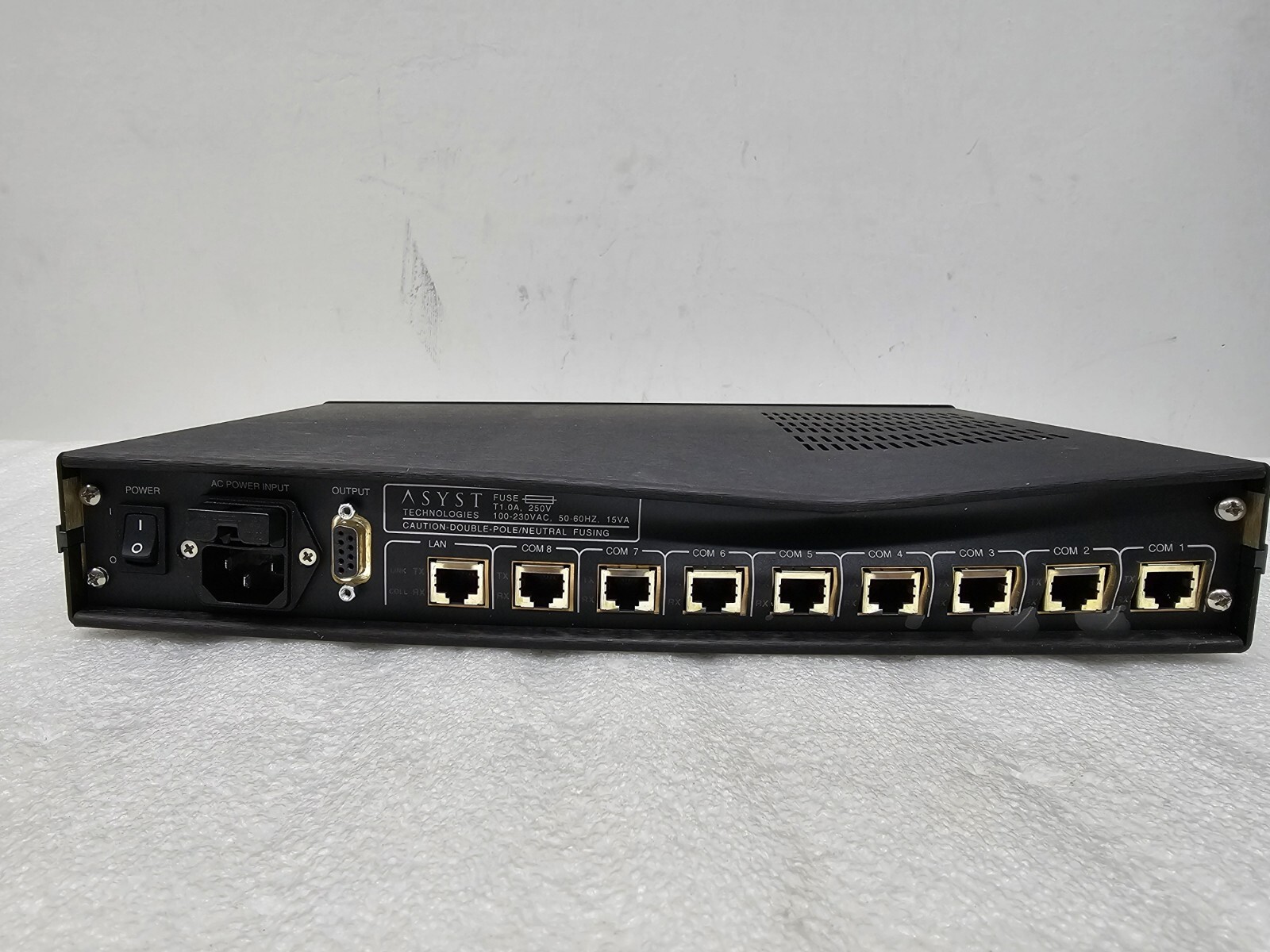 ASYST HS80 SMART-Comm NETWORK HS80-01 , P/N: 9700-4774-01 REV.E #2