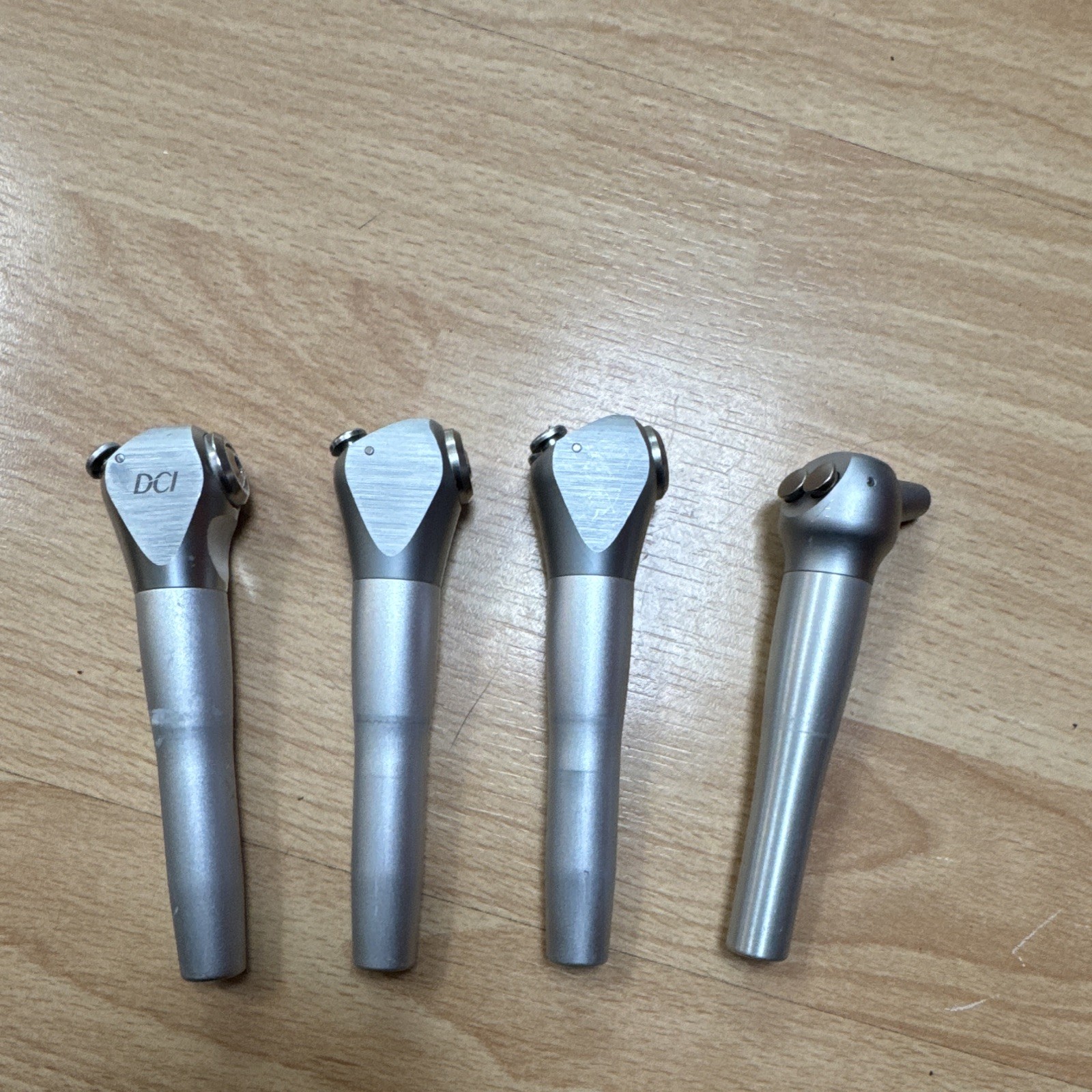 DCI High Speed Dental Handpiece Autochuck Straight 2 Hole (Borden) Lot of 4
