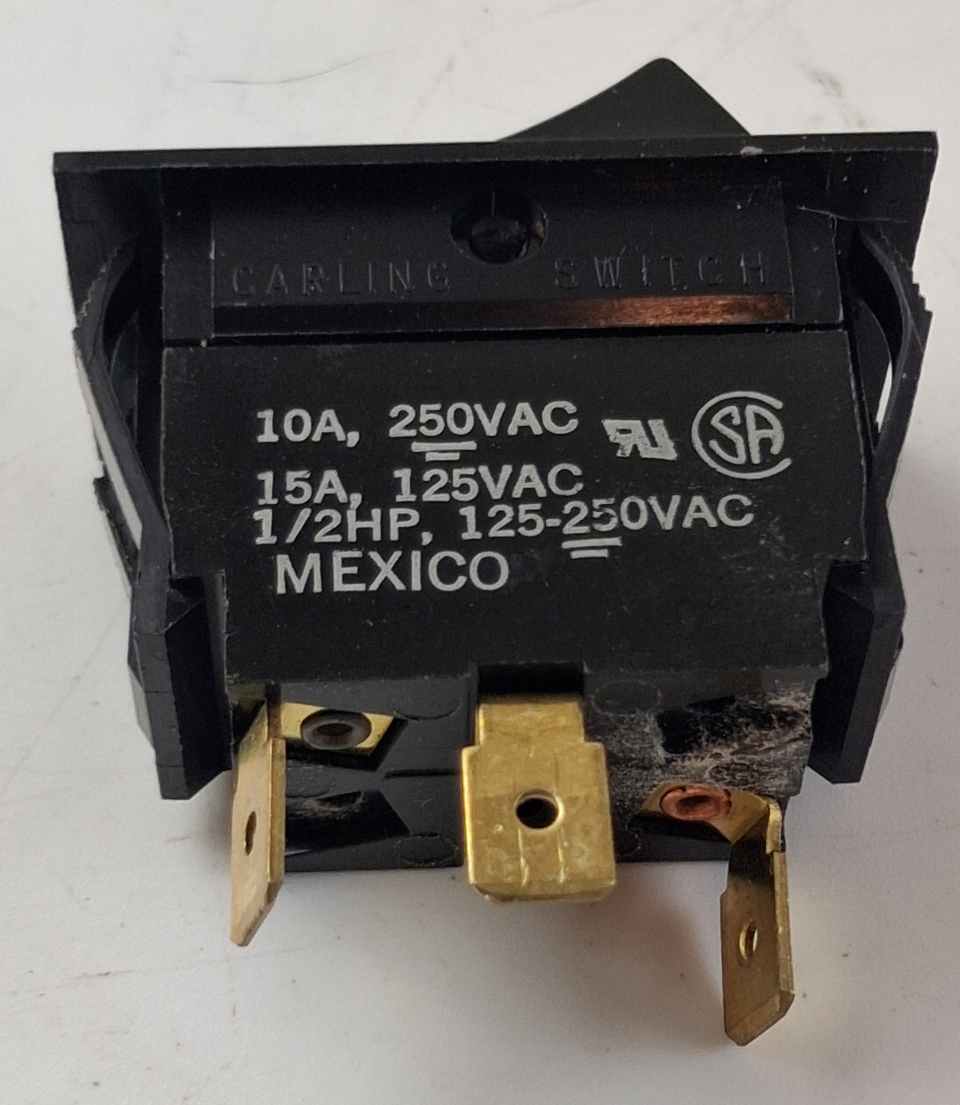 Carling Switch 1/2HP 125-250V Mexico