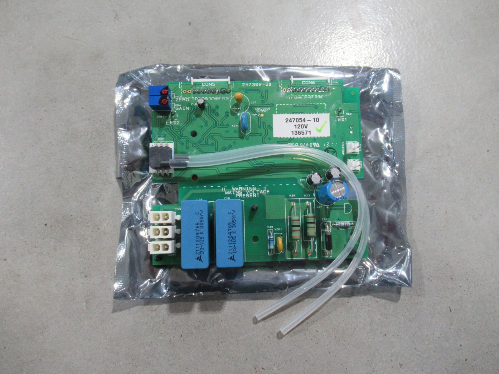 Arjo Flowtron Excel 247054 Main PCB Assembly Board 120V, 136571 *BRAND NEW*