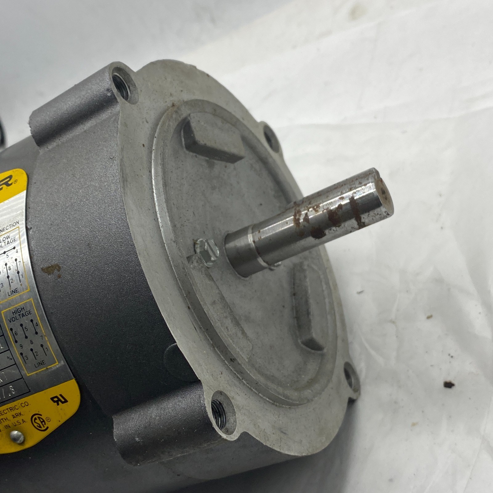 BALDOR KM3454 INDUSTRIAL MOTOR THREE PHASE 1725RPM 60HZ 208-230/460 VOLTS