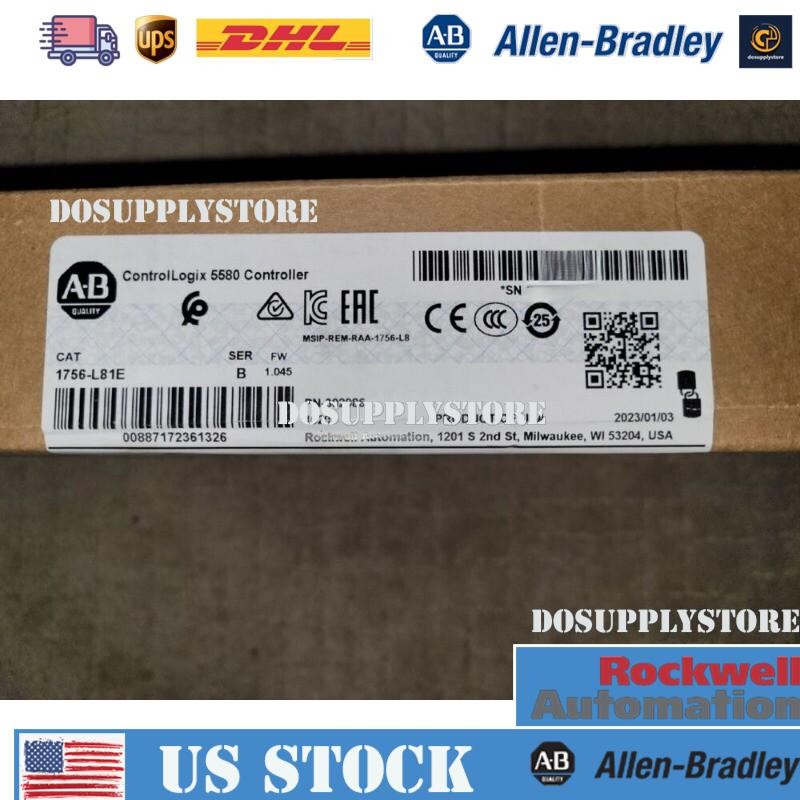 Allen Bradley 1756-L81E Sealed ControlLogix 3MB Controller ~AD