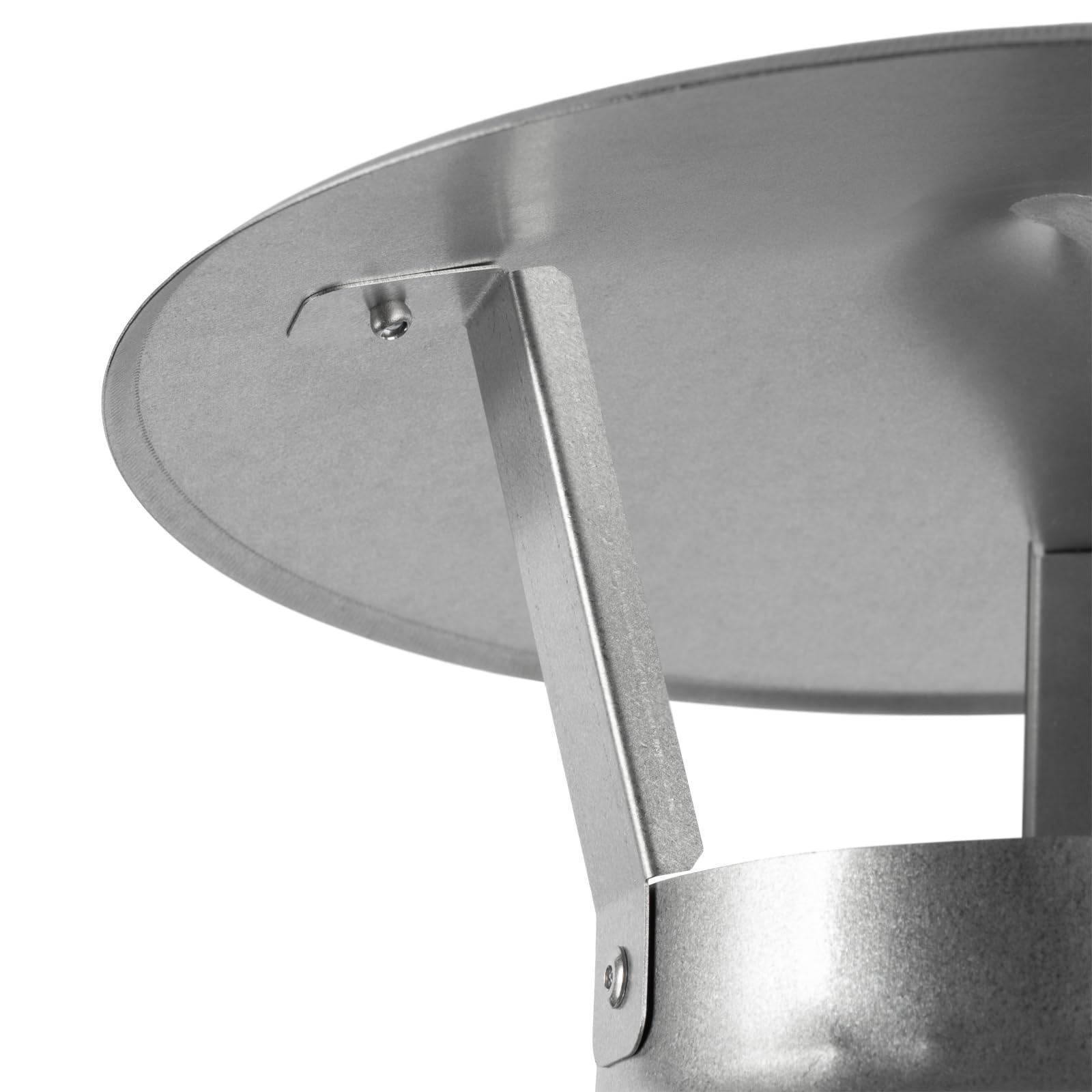 Repa Market 5 Inch Roof Vent Cap – Galvanized Steel 5″ Inch,