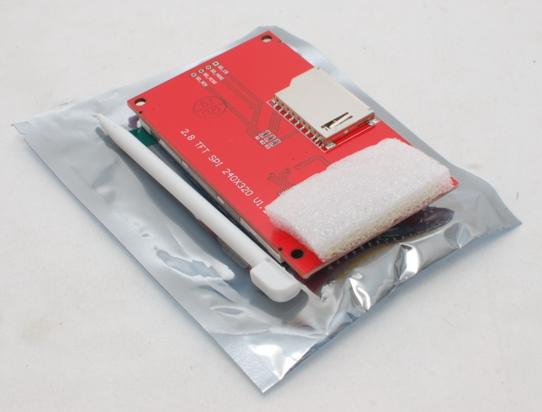 2.8″ SPI TFT LCD Display Module ILI9341 240×320 w/ Touch – NEW & Sealed