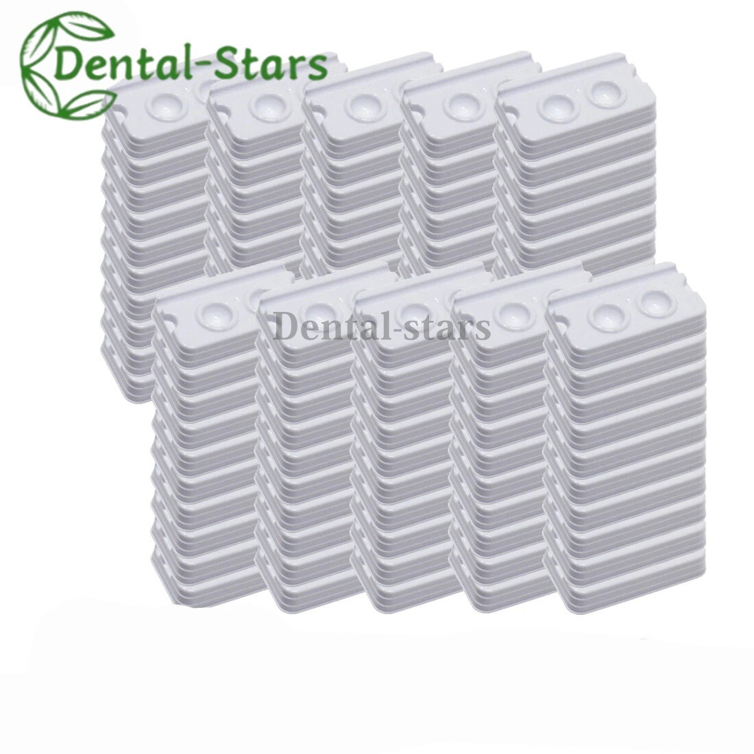 100/1000Pcs Dental Disposable Mixing Wells Bonding Composite Adhesive 2/4 Wells