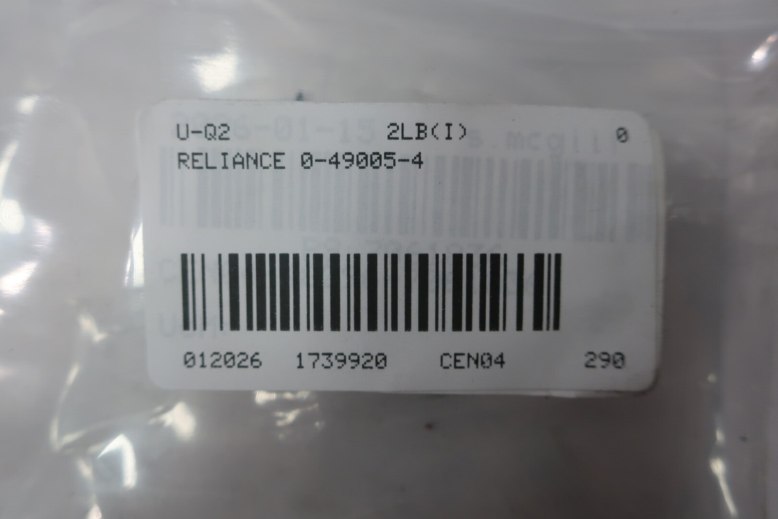 Reliance 0-49005-4 Linear Voltage Time Unit Module