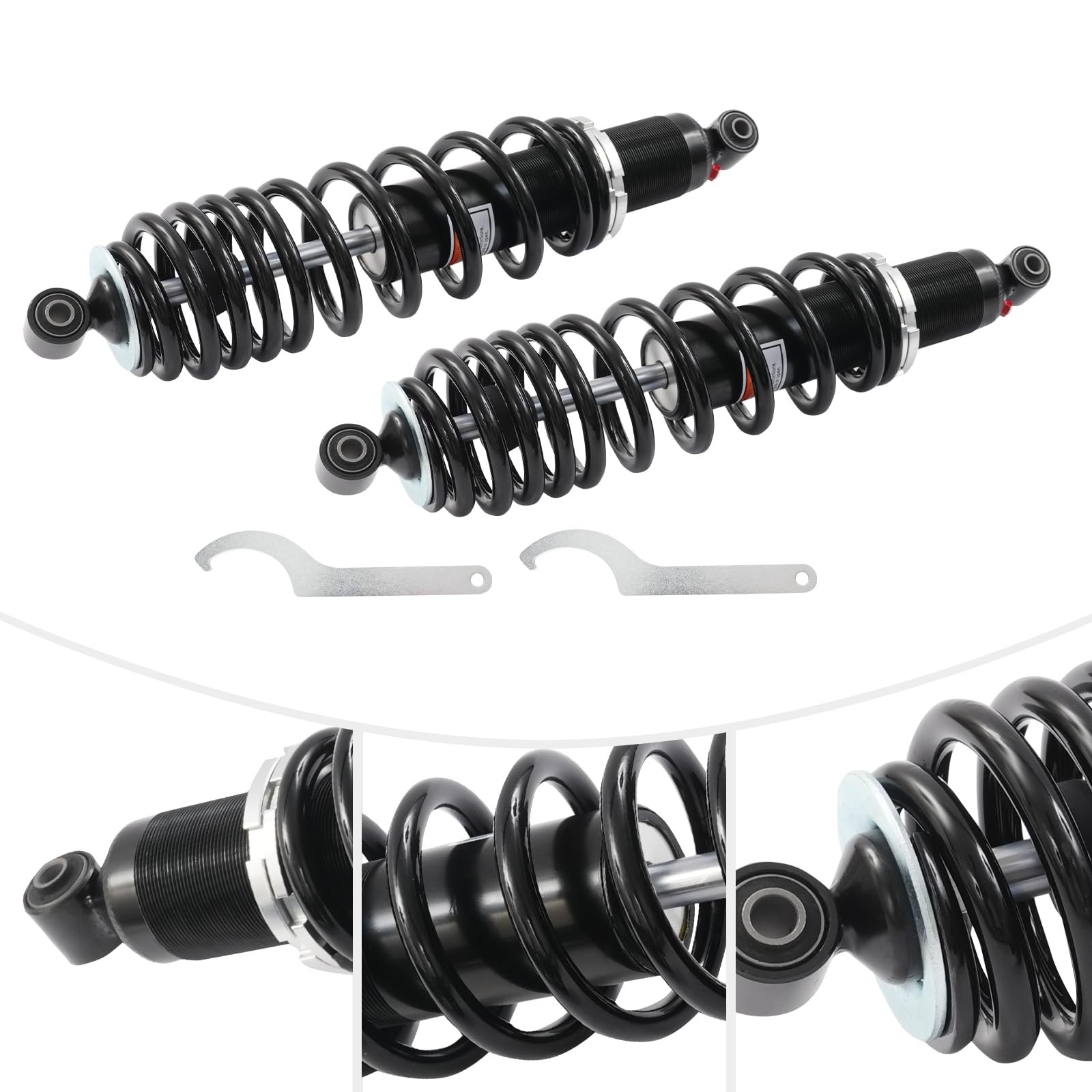 Rear Heavy Duty Shocks Pair Polaris Ranger 400 500 570 800 4×4 2010-2023 7043548