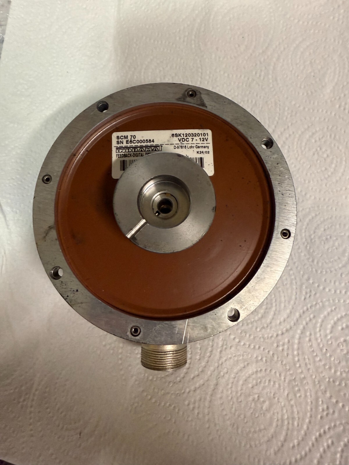 Indramat DSF02MN-S SCM70 Encoder 6SK120320101 VDC7-12V- REMOVED FROM STOCKROOM