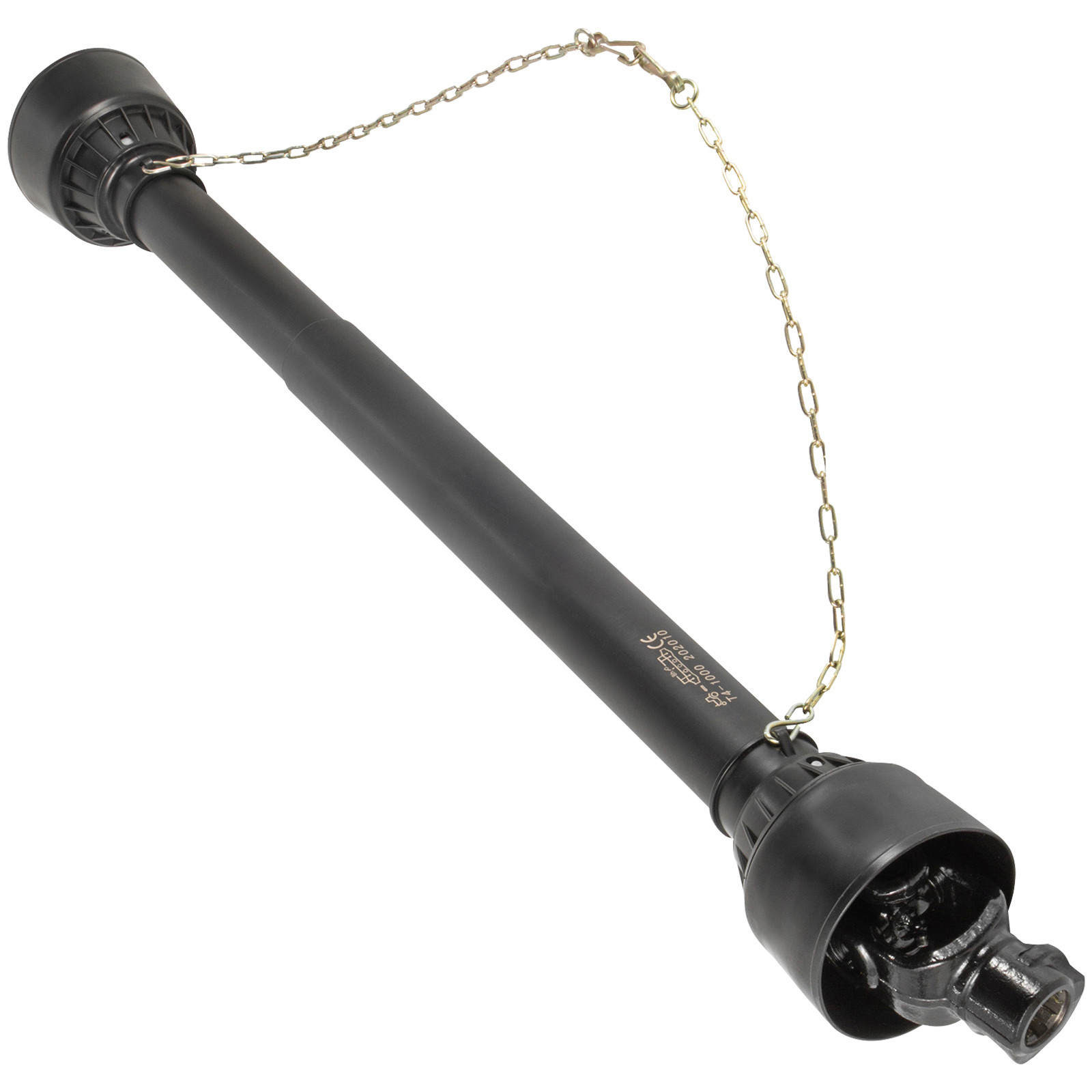 VEVOR PTO Shaft PTO Drive Shaft 1-3/8″ x 6 Spline Ends Round End T4 43″-61″