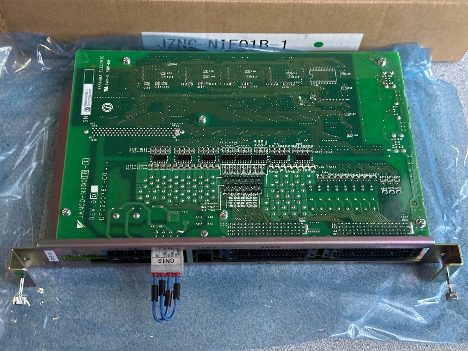 NEW GENUINE YASKAWA JZNC-NIF01B-1 NX100 Robot Communication Board, USA SELLER