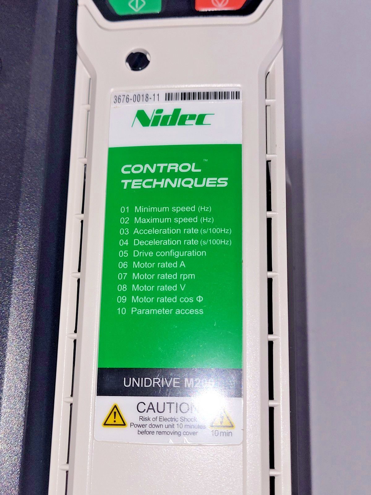 Emerson Control Techniques Nidec M200-054-00270 A Drive New