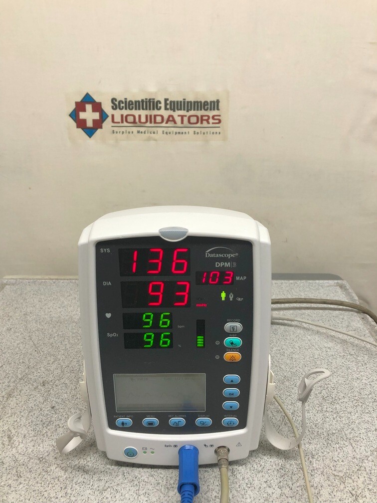 Mindray Datascope DPM 3 Patient Monitor