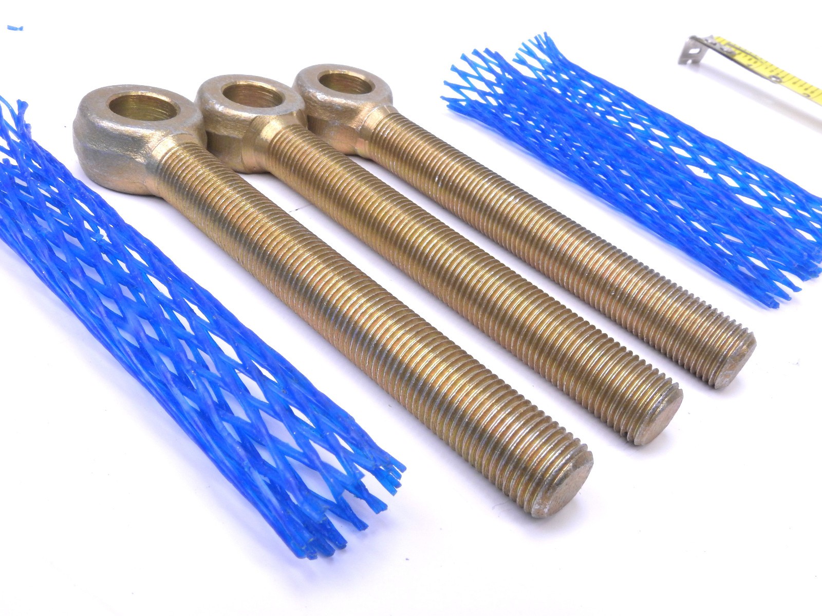 1/2″- 20 TPI 3.75″ L Adjusting Thread Eye Bolt. Mvehicles. Zinc Plated. LOT OF 6