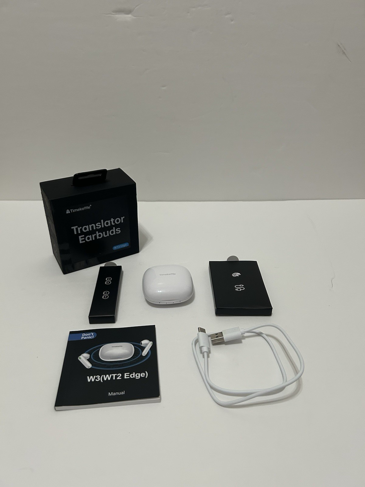 Timekettle WT2 Edge W3 Translator Device,Bidirection Simultaneous Translation, T
