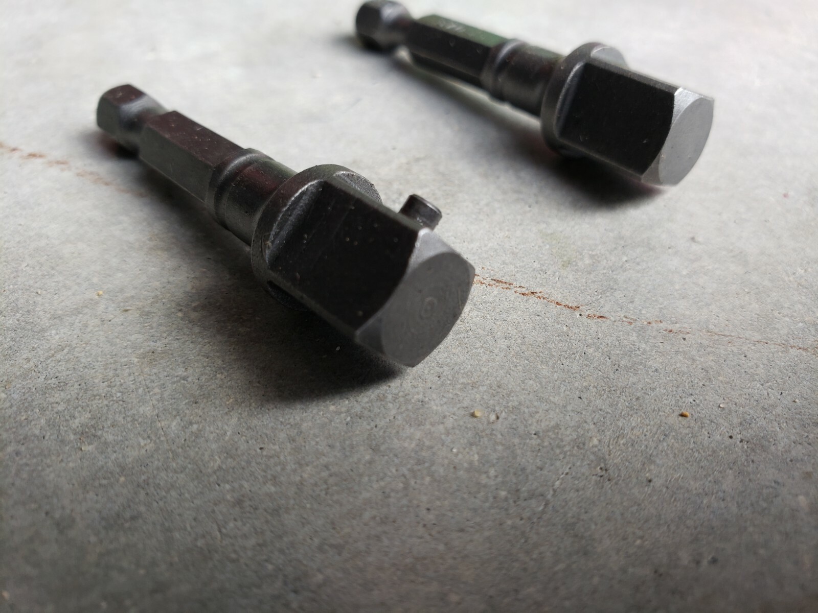 •LOT OF 2 PCS• Apex 370-2 Extension 1/4”Male Hex To 3/8”Male DR, 2” LENGTH, NEW