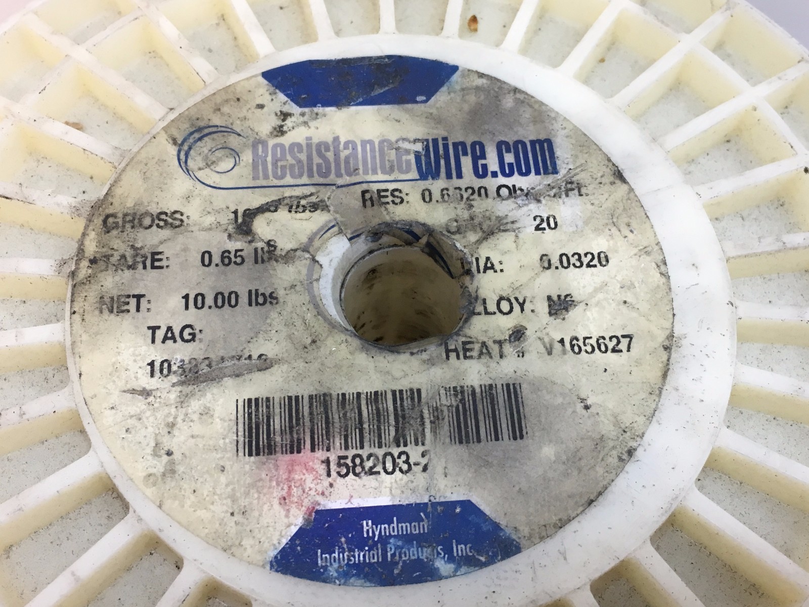 (20ft) Nichrome Resistance Wire 20-Guage N6 Alloy 0.6620Ohms/ft