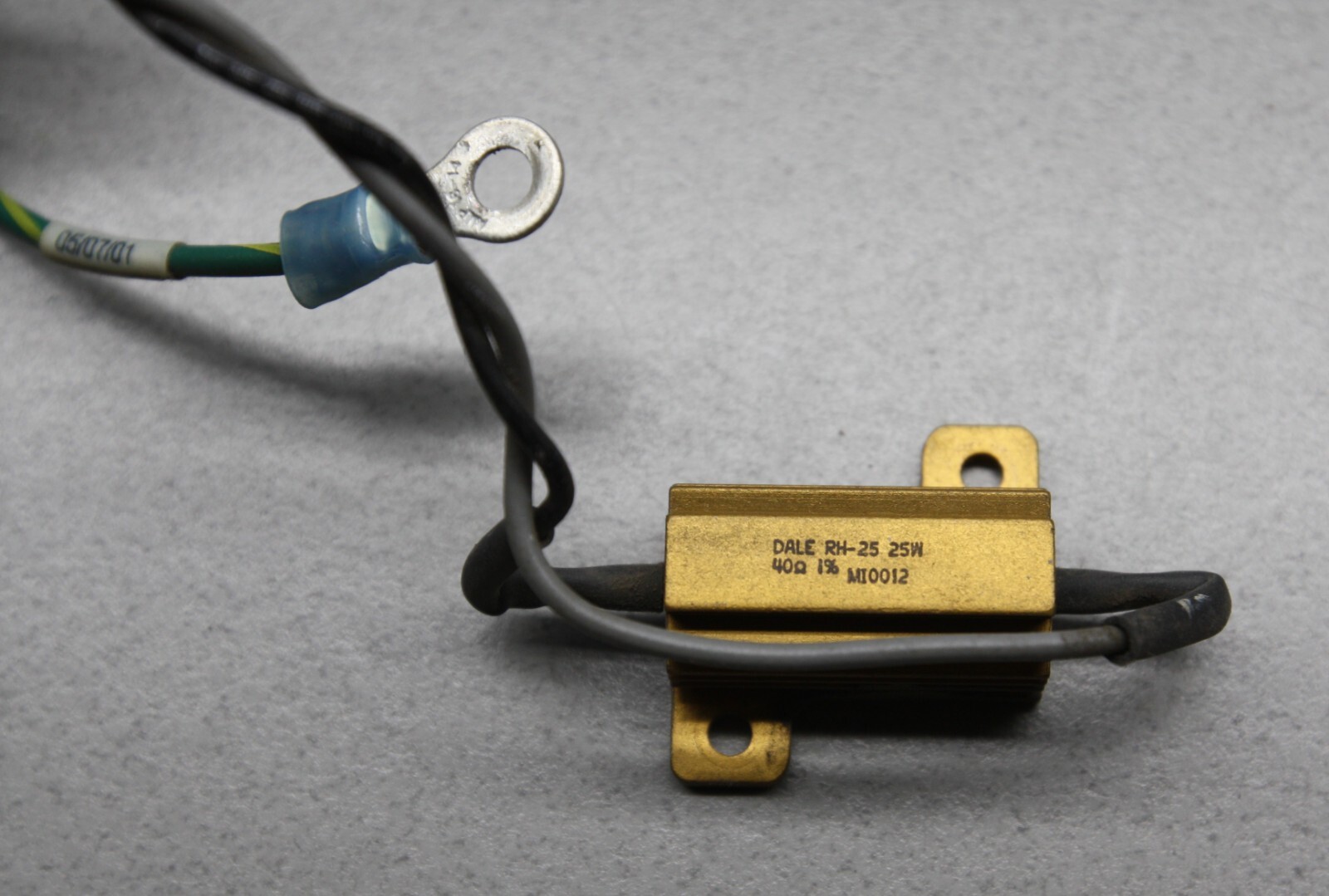 Gerber Edge 2 II EMI Filter F7252 Resistor Dale RH-25 Power Plug Fuses & Switch