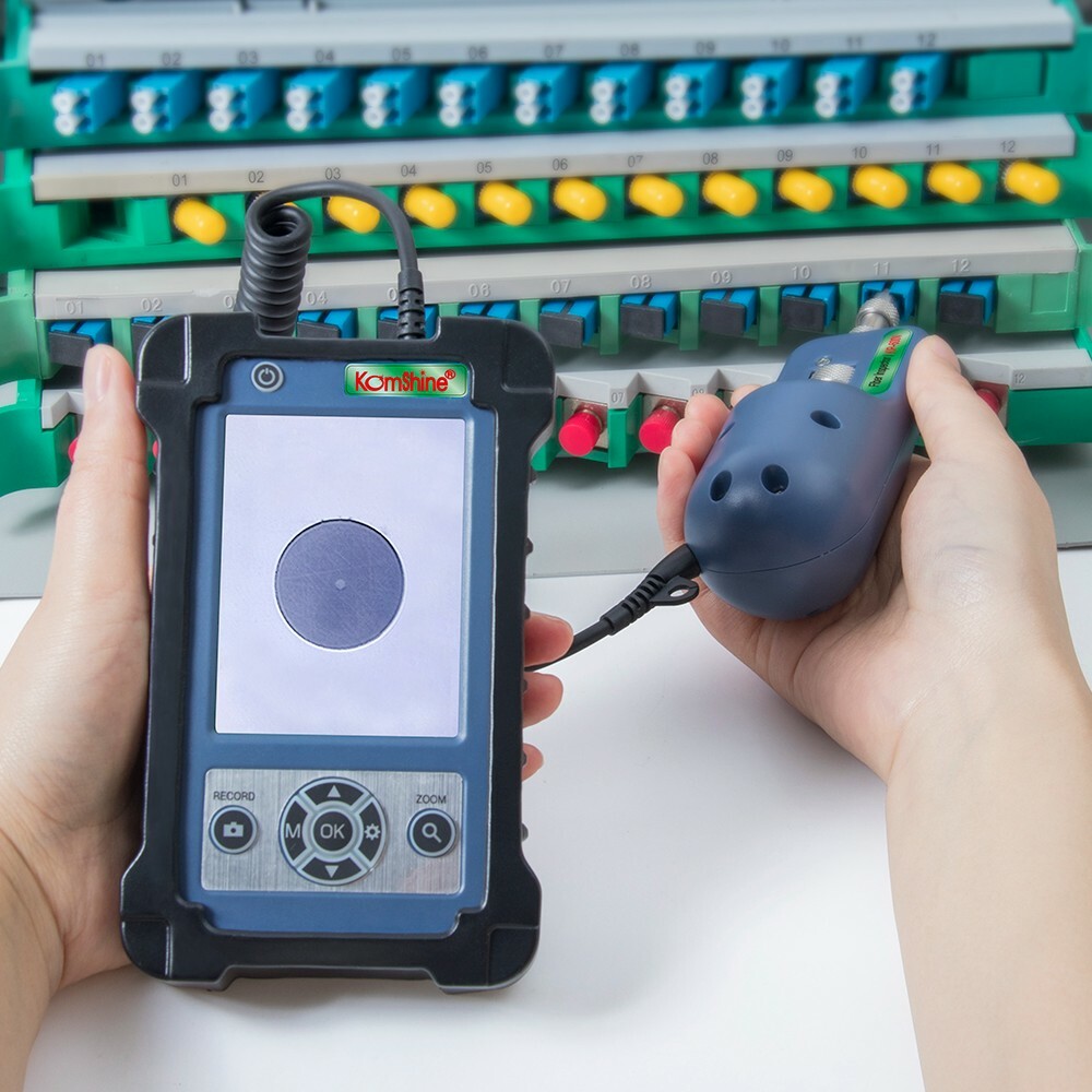 Komshine 400X Fiber Optic Inspection Probe, Fiber Optic Inspector , Microscope