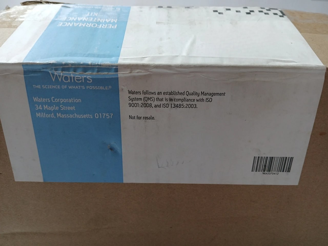 WATERS 201000131 2475 Performance Maintenance Kit 441000282 441000390 Rev.C