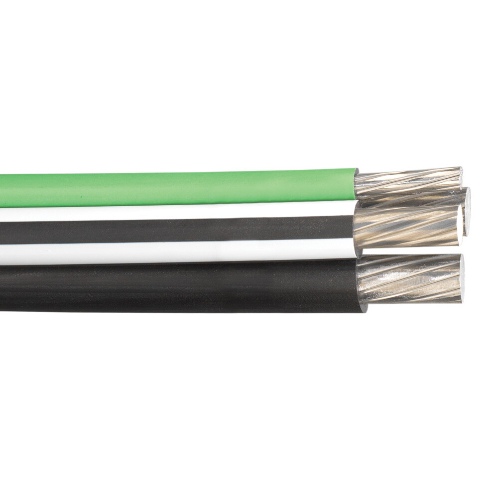 2-2-4-6 Aluminum MHF Mobile Home Feeder Direct Burial Cable (100 Amp) 600V