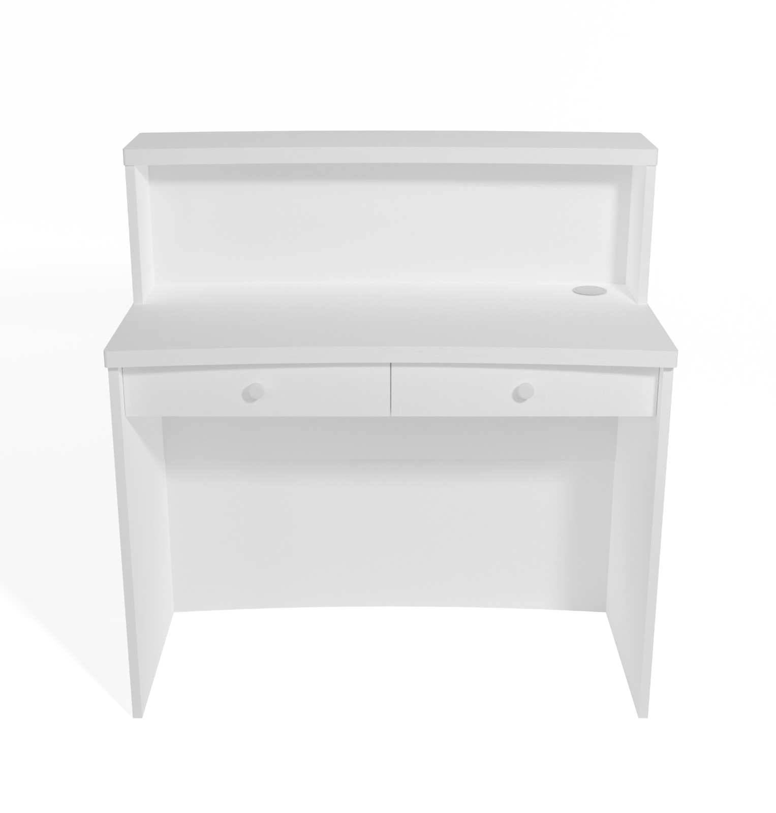 Reception Desk Counter Top, Laminate Desktop, Standing Front Table for Salon Spa