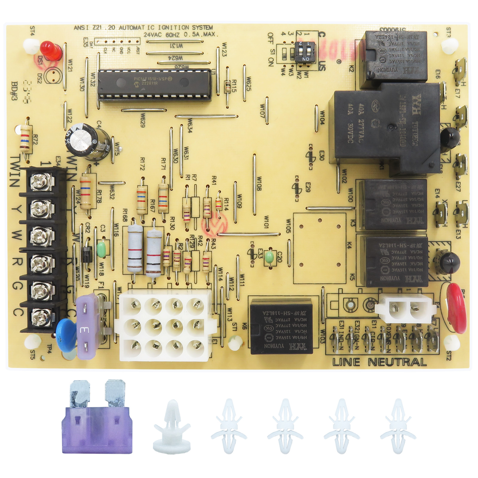 50A55-743,Replacement for Amana/Goodman Furnace Control Circuit Board
