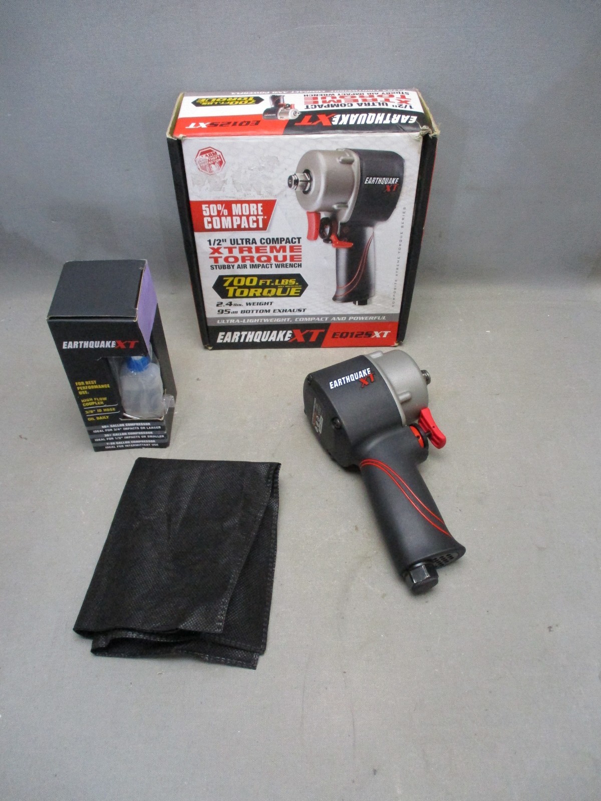 Earthquake XT EQ12SXT 1/2″ Ultra Compact Air Impact Wrench 700 ft.lbs