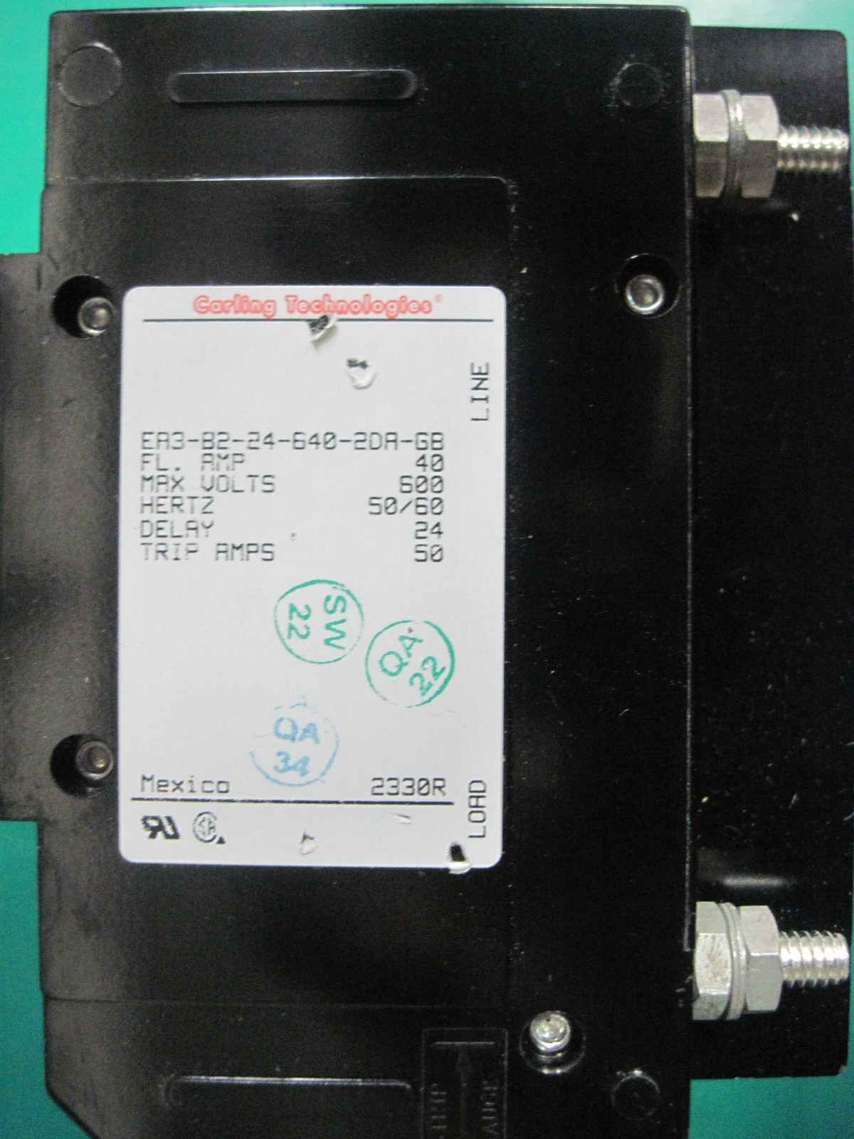 EA3-B2-24-640-2DA-GB CARLING