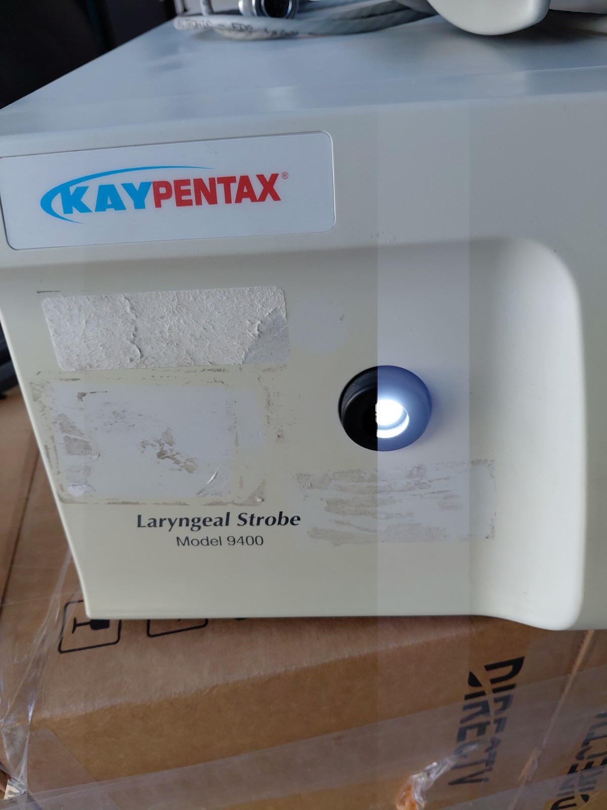 Pentax Model 9400 Laryngeal Strobe Light Source & Footpetal