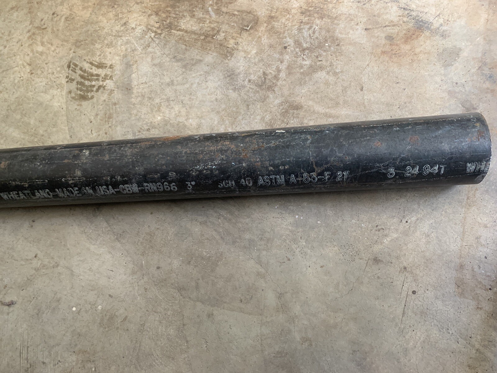Weld COUPONSs, Pipe Beveled couponsS 3” ID x 2″ +/-1/8″ SCH 40 3 PAIRS