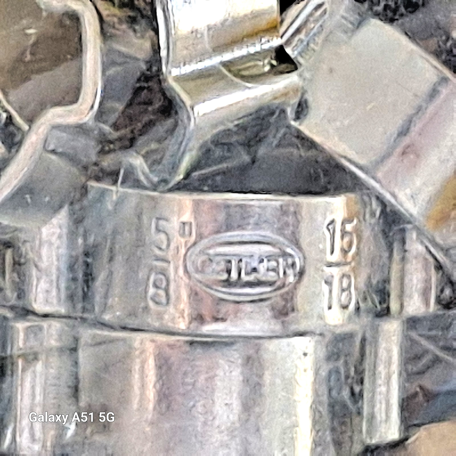 Bag Of 500 Oetiker 5/8″ 2-Ear Hose Crimp Clamp 1518 Zinc Plated Steel NOS