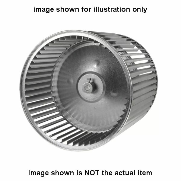 WHL-1099 WHL01099 WHL1099 WHEEL; BLOWER, 9.50 DIA X 8.12, .50 BORE, CONVEX, CW