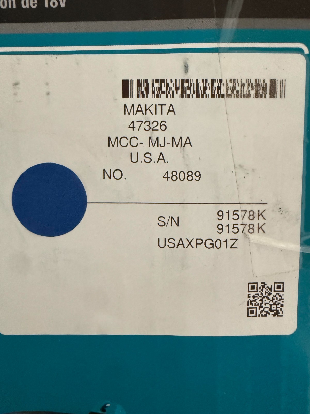 New In Box Genuine Makita XPG01Z 18V LXT Cordless Grease Gun 18 Volt – Tool Only