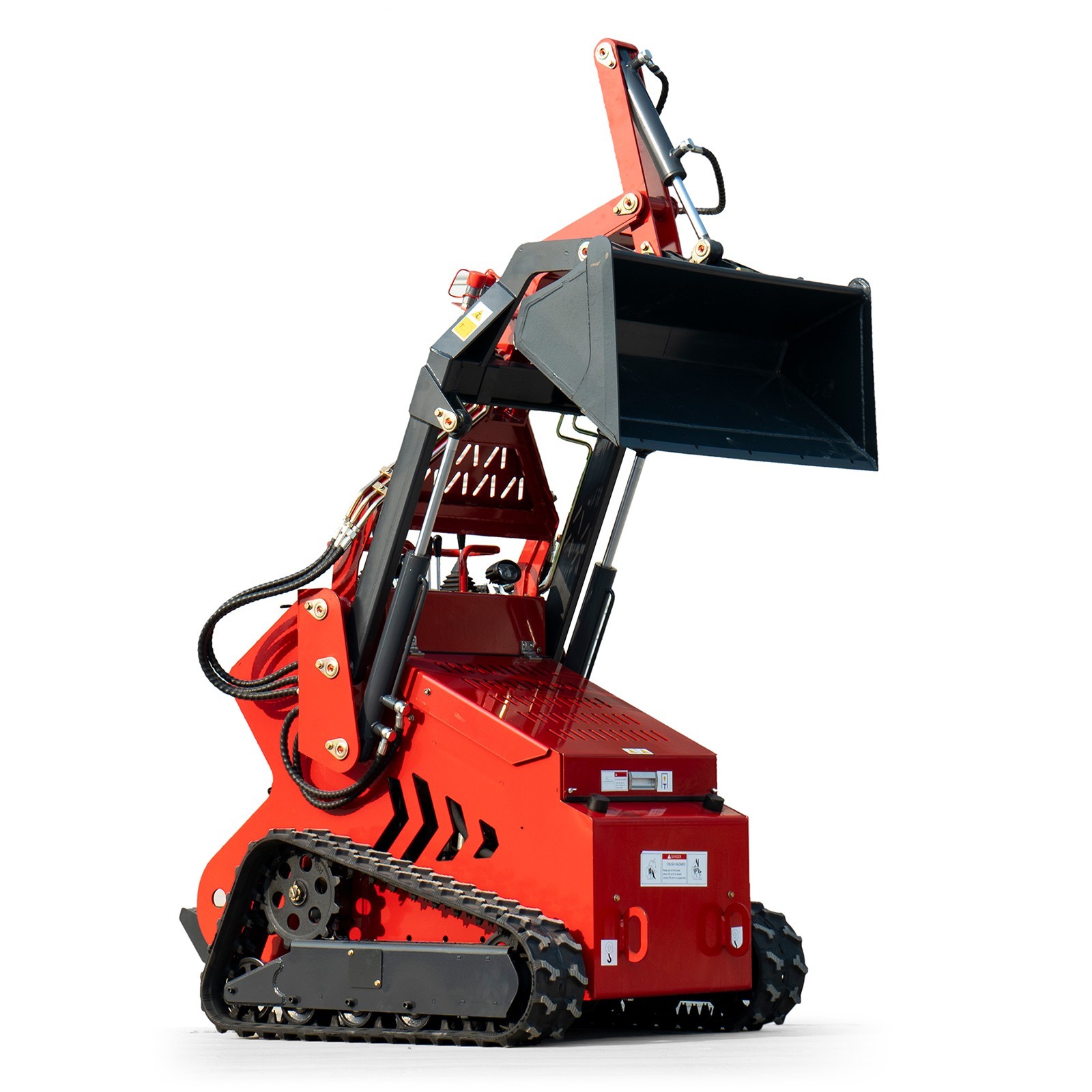 480 2645Lbs Tracked EPA 23HP 13GPM Mini Skid Steer 3-Pumps FREE SHIP Unloading