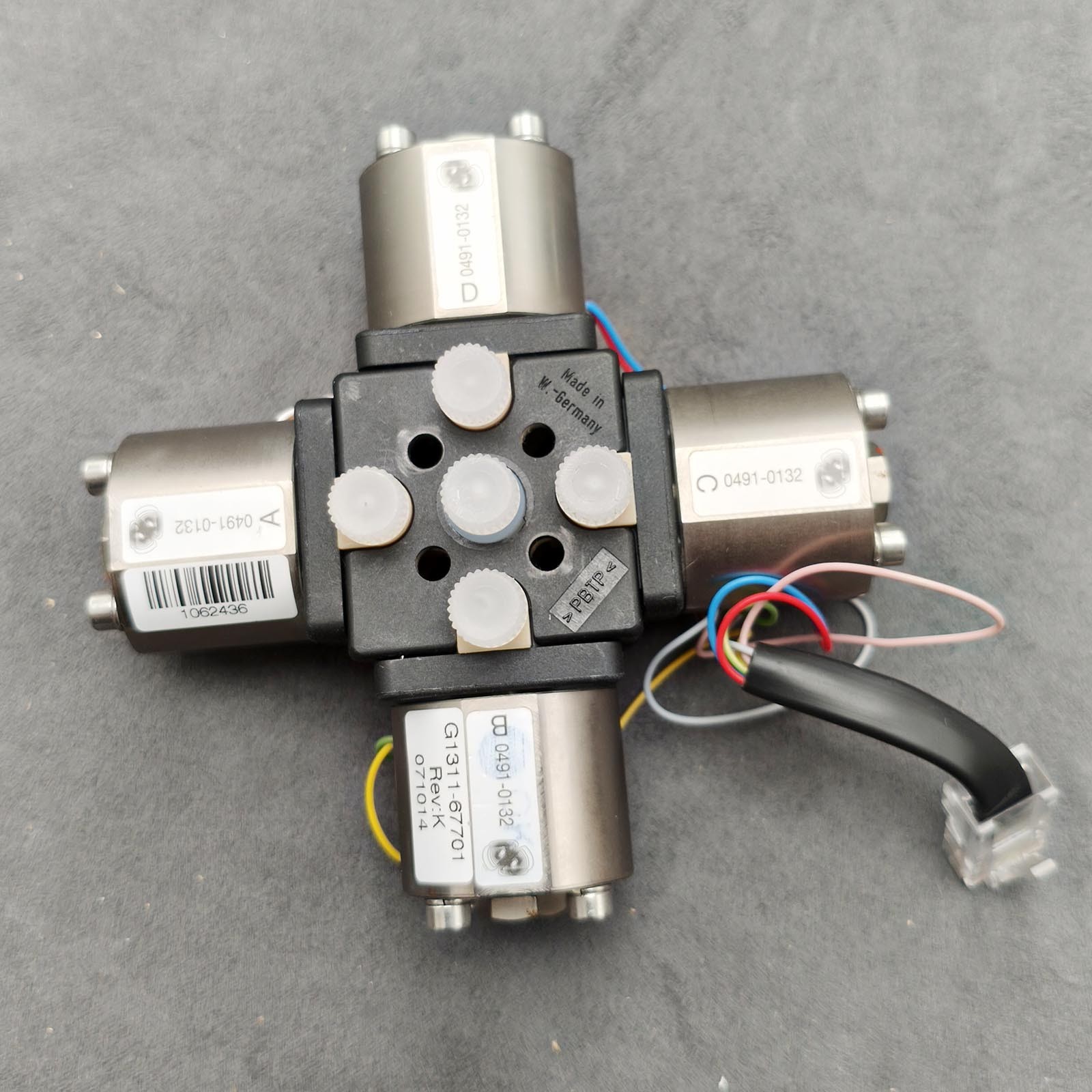 New Proportional Valve Solenoid Valve MCG Valve Assembly for Agilent G1311-67701