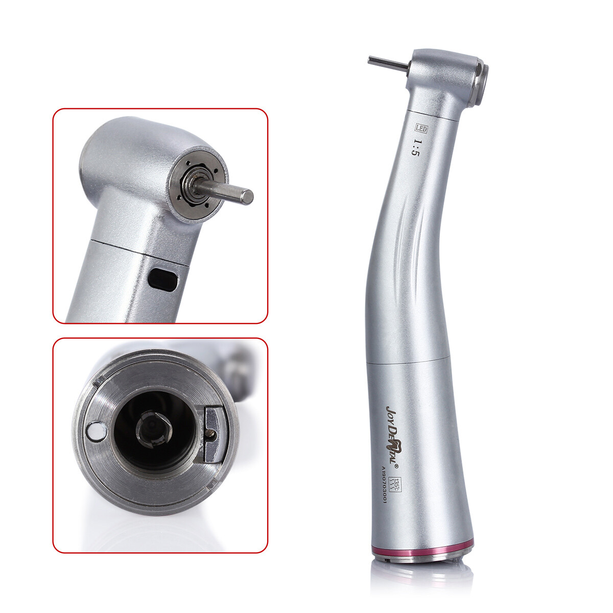 AZDENT Dental Electric LED Brushless Micro Motor/1:1/1:5 Increasing Handpiece