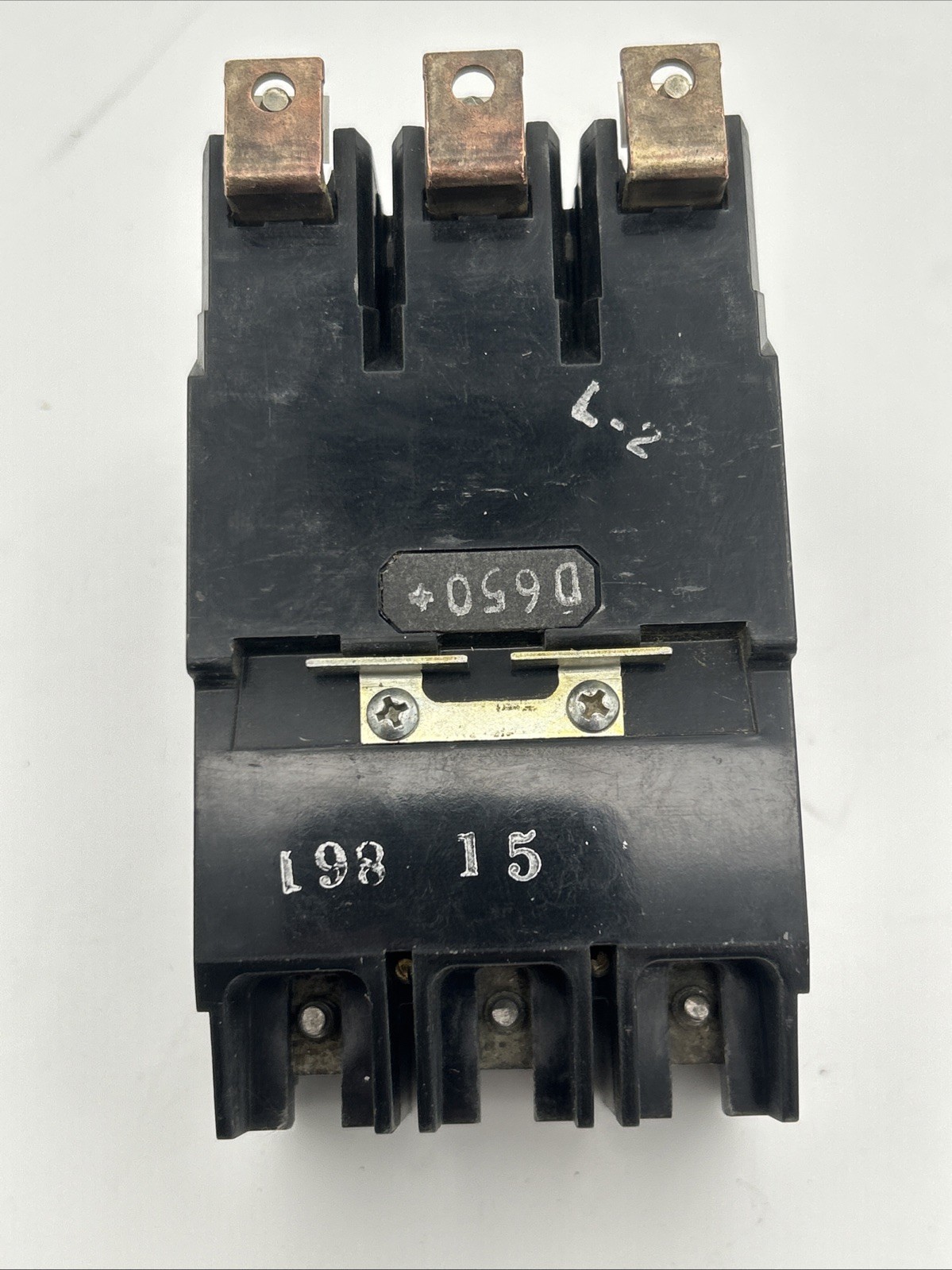 GE GENERAL ELECTRIC 15 AMP BOLT ON CIRCUIT BREAKER 3P 480/277 VAC TEY315