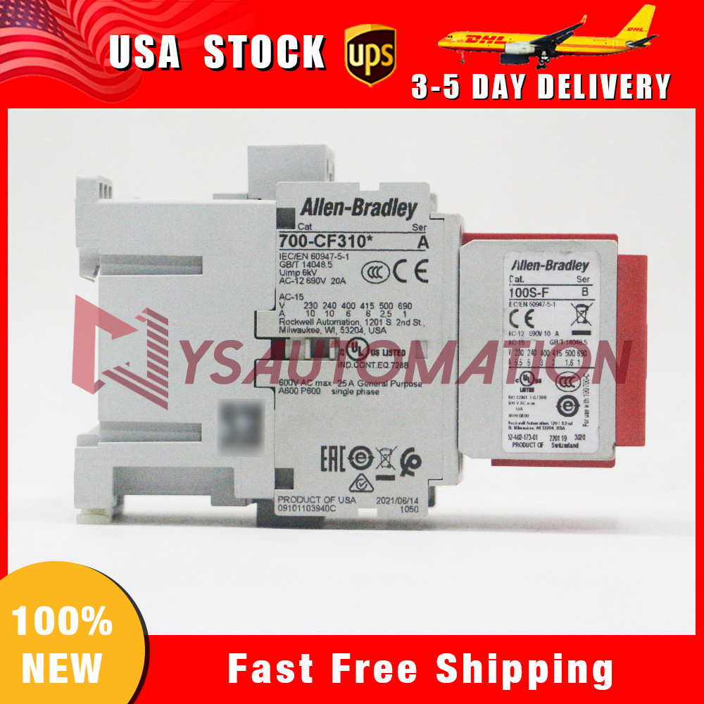 Branded New Allen Bradley Bulletin 700S Safety Control Relay 700S-CF620EJC