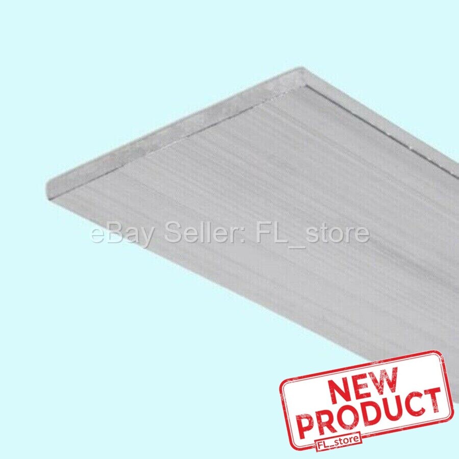 Aluminum Flat Stock 1/4″ Thick x 3″ Wide x 3 Feet Long Unpolished Alloy 6061 Bar