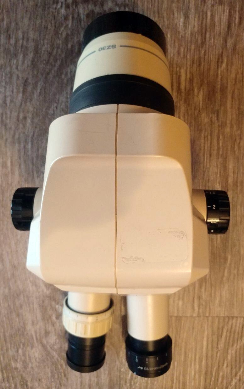 Lot, Nikon SMZ-645, Olympus SZ3060 Stereozoom Microscopes, Olympus Stand, lights