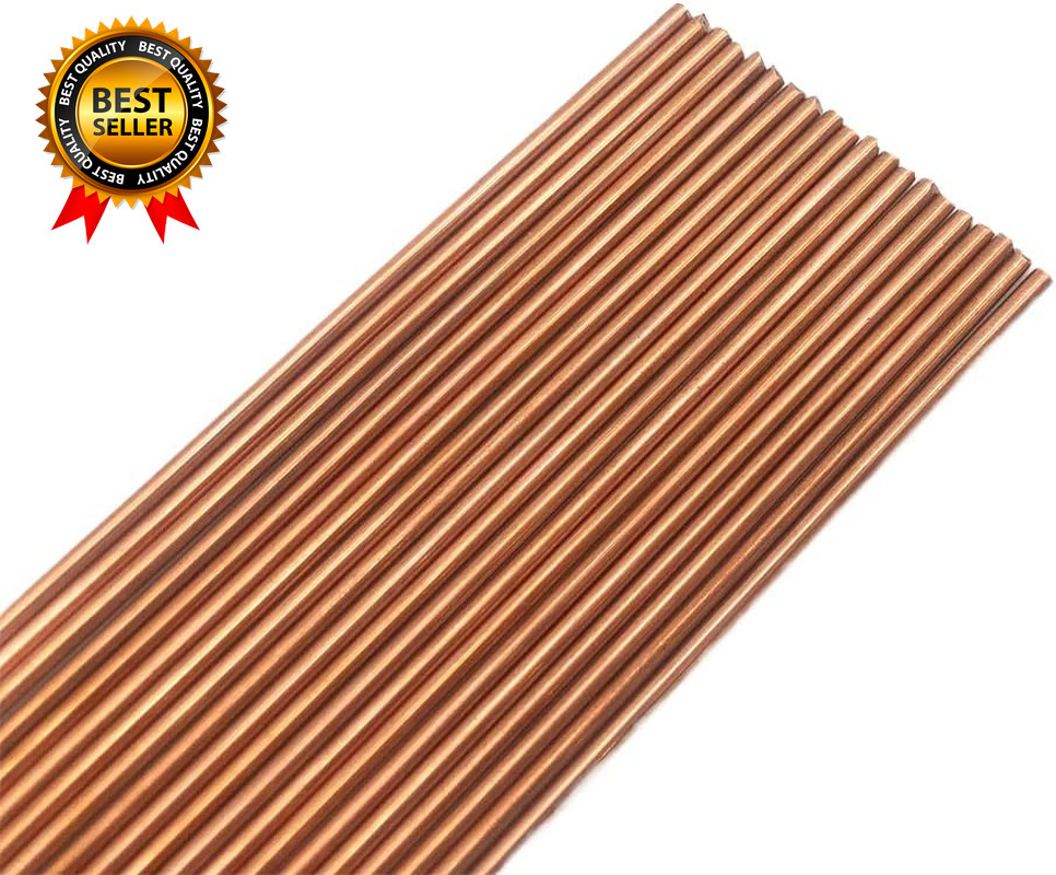 20Pcs Copper Brazing Rods Bcup-2 (5/64″) 2Mm Phosphorus round Self Fluxing