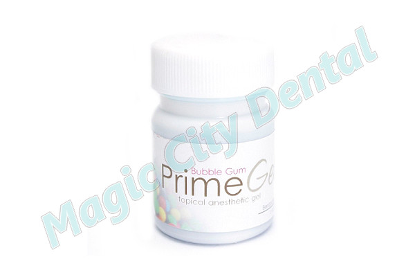 Prime-Dent Dental Topical Anesthetic 20% Benzocaine Gel – Bubble Gum