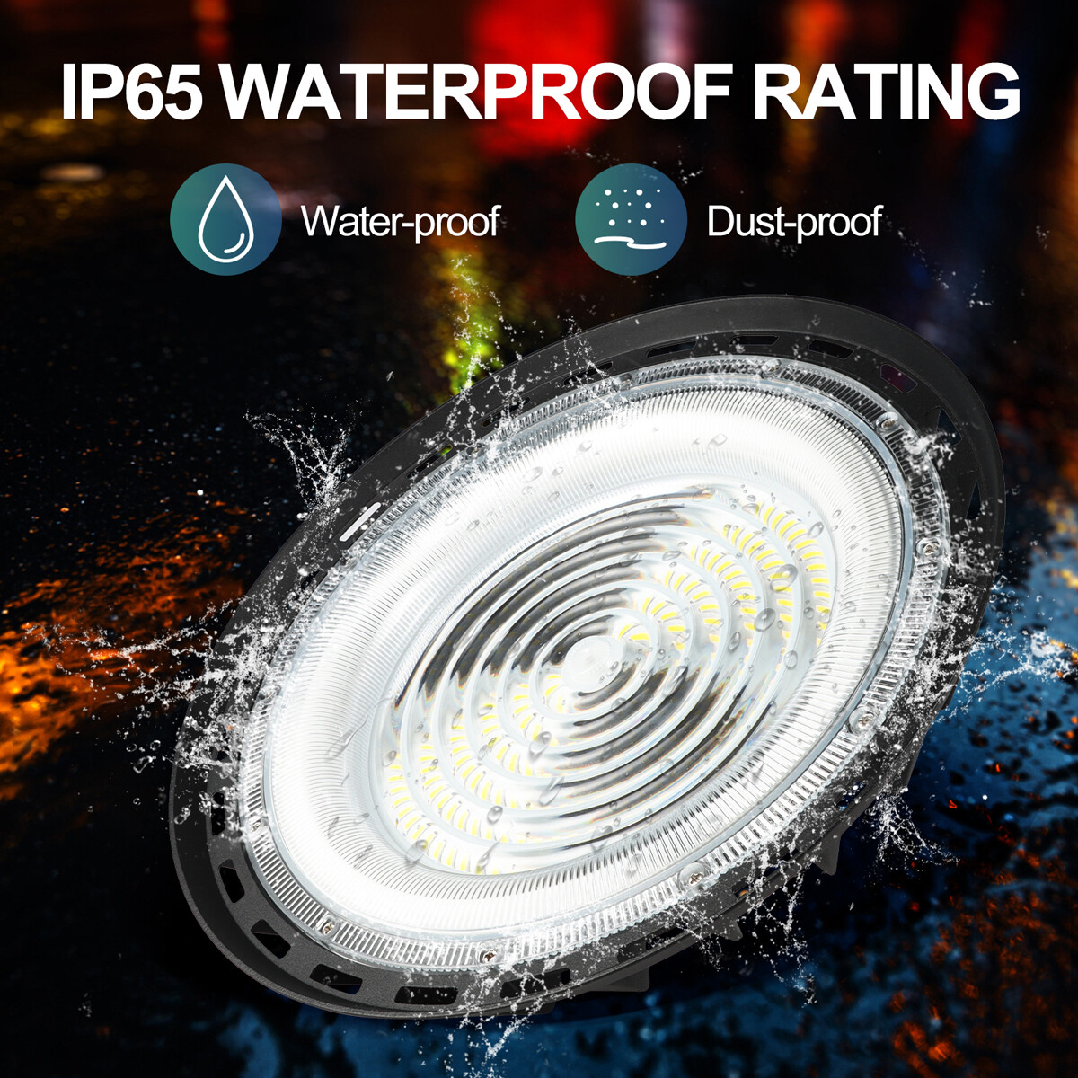 10Pack 200W UFO Led High Bay Light Commercial Industrial Factory Warehouse Light