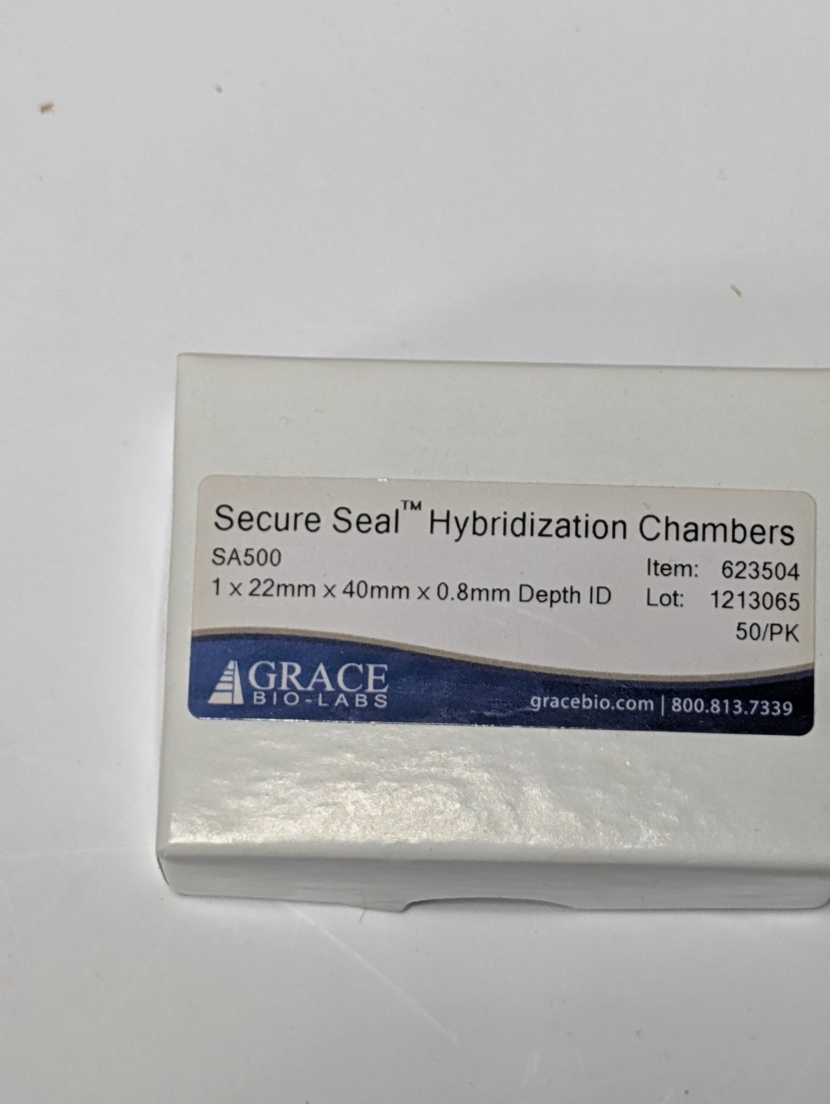 Grace Bio-Labs SecureSeal Hybridization Chambers SA500 623504 50/PK Lot of 2
